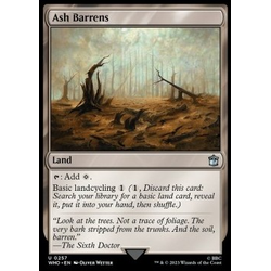 Magic löskort: Universes Beyond: Doctor Who: Ash Barrens