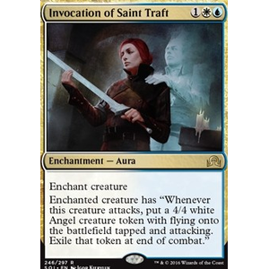 Magic löskort: Shadows over Innistrad: Invocation of Saint Traft