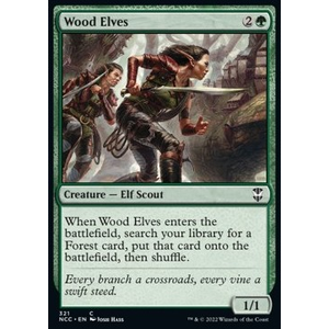 Magic löskort: Commander: Streets of New Capenna: Wood Elves