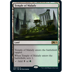 Magic löskort: Core Set 2021: Temple of Malady