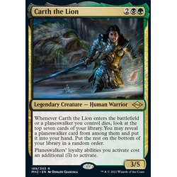 Magic löskort: Modern Horizons 2: Carth the Lion