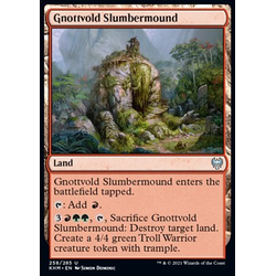 Magic löskort: Kaldheim: Gnottvold Slumbermound (Foil)