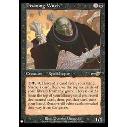 Magic löskort: The List: Divining Witch