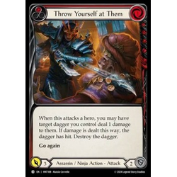 FaB Löskort: The Hunted: Throw Yourself at Them (Red)