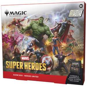 Magic The Gathering: Marvel Super Heroes Scene Box - Heroes United