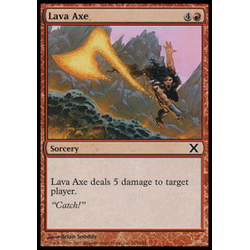 Magic löskort: 10th Edition: Lava Axe