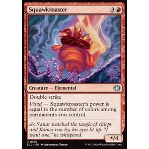 Magic löskort: Lorwyn Eclipsed: Squawkroaster