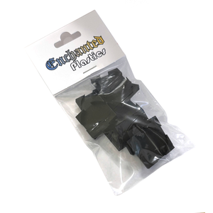 Enchanted Plastics: 25mm round to 25mm Square Slot-in Adapter (10)