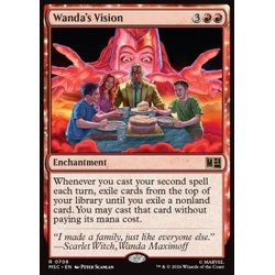 Magic löskort: Commander: Marvel Super Heroes: Wanda's Vision