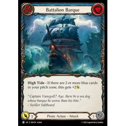 FaB Löskort: High Seas: Battalion Barque (Blue) (Rainbow Foil)