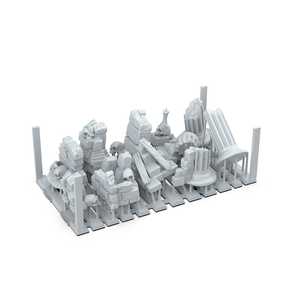 AK Basing Bits: Village Ruins (resin) (12)