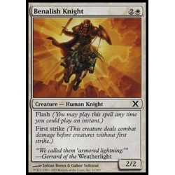 Magic löskort: 10th Edition: Benalish Knight