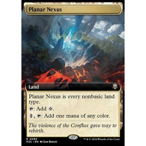 Magic löskort: Commander: Modern Horizons 3: Planar Nexus (alternative art)