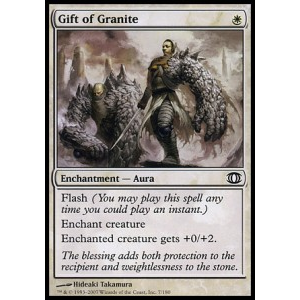 Magic löskort: Future Sight: Gift of Granite