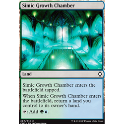 Magic löskort: Commander Anthology 2018: Simic Growth Chamber
