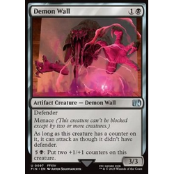 Magic löskort: Magic: The Gathering - FINAL FANTASY: Demon Wall