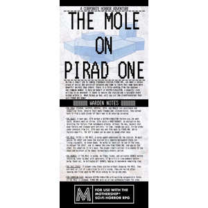 Mothership RPG: The Mole on PIRAD ONE Reprint