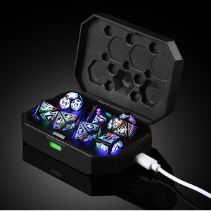 LED Dice Set (7) Retro