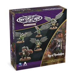 Heroscape: Rising Tide – Wing Commander Tuck Harrigan and Vorid Glide Strikers