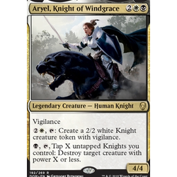 Magic löskort: Dominaria: Aryel, Knight of Windgrace