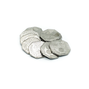 Scifi Metal Coins (10)