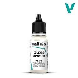 Vallejo Auxiliaries: Gloss Medium 18 ml