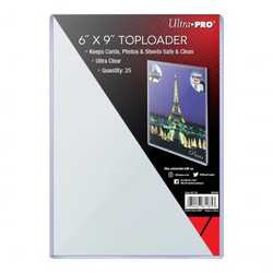Ultra Pro Toploaders 6" x 9" (25st)