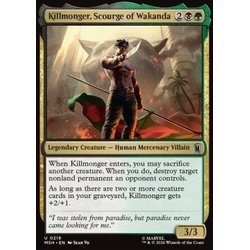 Magic löskort: Marvel Super Heroes: Killmonger, Scourge of Wakanda