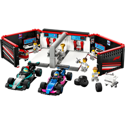 LEGO City F1® Garage & Mercedes-AMG & Alpinebilar 60444