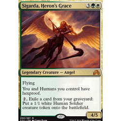 Magic löskort: Shadows over Innistrad: Sigarda, Heron's Grace