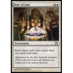 Magic löskort: 10th Edition: Rule of Law