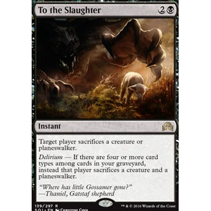 Magic löskort: Shadows over Innistrad: To the Slaughter (Foil)