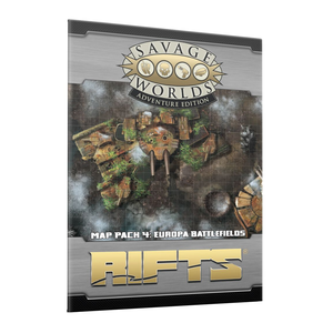 Savage Worlds RPG: Rifts Map Pack 4 - Europa Battlefields