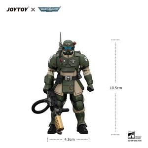 Warhammer 40,000 Action Figure – Astra Militarum Kasrkin with Flamer