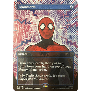 Magic löskort: Secret Lair Drop Series: Brainstorm (alternative art)