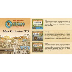 Orléans: Neue Ortskarten Nr.3 - Mini-expansion (DE/EN)