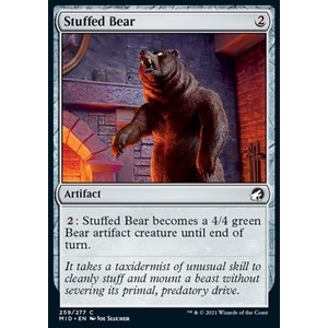 Magic löskort: Innistrad: Midnight Hunt: Stuffed Bear