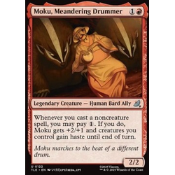 Magic löskort: Avatar: The Last Airbender: Eternal: Moku, Meandering Drummer (Foil)