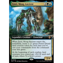 Magic löskort: Commander: Modern Horizons 3: Jyoti, Moag Ancient (alternative art)