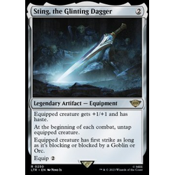 Magic löskort: The Lord of the Rings: Tales of Middle-earth: Sting, the Glinting Dagger