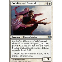 Magic löskort: Born of the Gods: God-Favored General