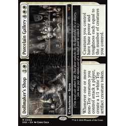 Magic löskort: Duskmourn: House of Horror: Dollmaker's Shop // Porcelain Gallery