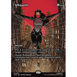 Magic löskort: Marvel's Spider-Man: Source Material Cards: Silkguard