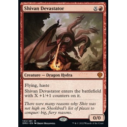 Magic löskort: Dominaria United: Shivan Devastator (Foil)