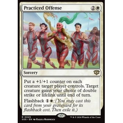 Magic löskort: Secrets of Strixhaven: Practiced Offense