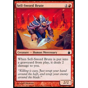 Magic Löskort: Ravnica: Sell-Sword Brute