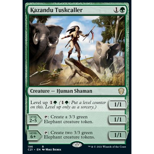 Magic Löskort: Commander: Strixhaven: Kazandu Tuskcaller
