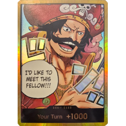 One Piece Löskort: Carrying on his Will: DON!! (OP13 Roger) (V.2)