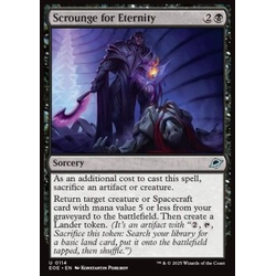 Magic löskort: Edge of Eternities: Scrounge for Eternity