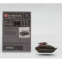 A&A Miniatures Game: Japan: Type 89a Chi-Ro 43/45